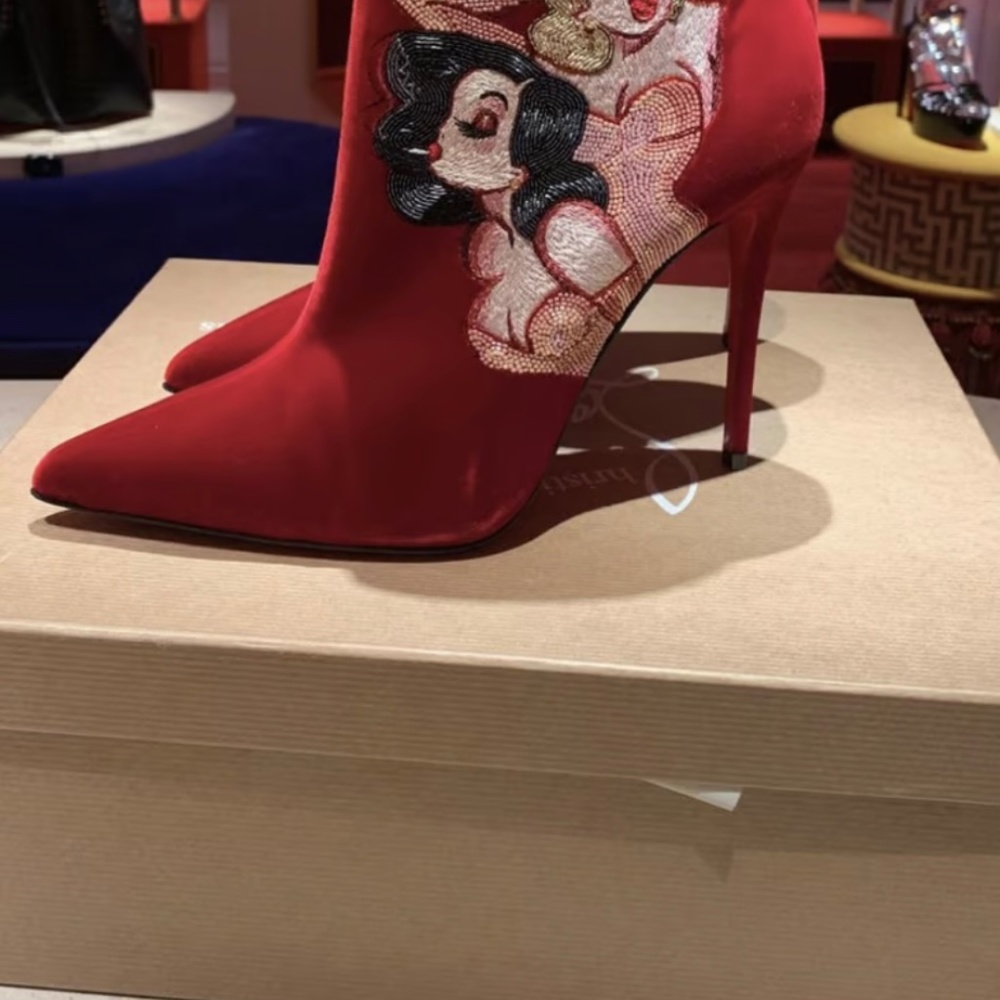CHRISTIAN LOUBOUTIN DR BORED BOOT UP BNIB EU 40 US 10 Limited Edition - Picture 2 of 11